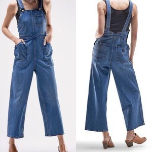 NWT Lee Modern Vintage 1940 Factory Wide Leg Overalls Women’s Size XS